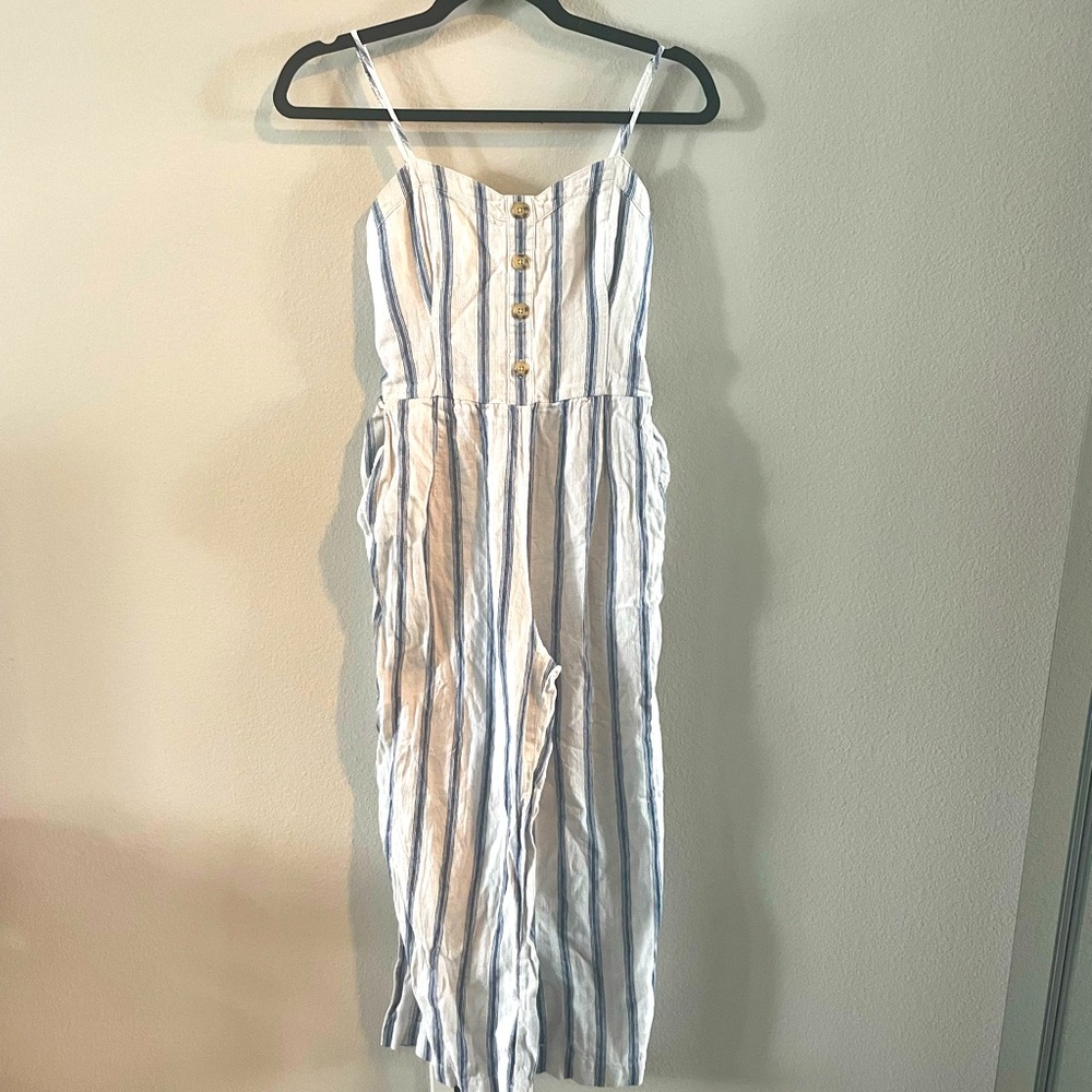 Abercrombie & Fitch Striped Jumpsuit